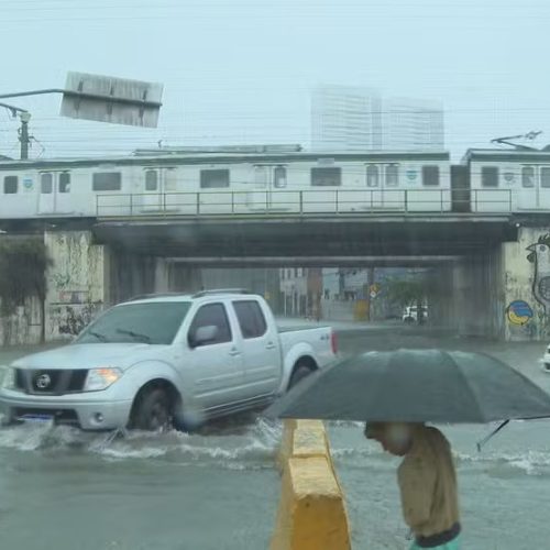 Chuvas intensas devem retornar ao Grande Recife e Zona da Mata neste domingo, 18 de maio