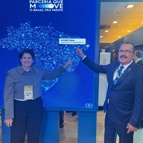 Prefeito Josué Mendes e vice-prefeita Carmem Miriam buscam novos recursos para Agrestina em agenda em Brasília