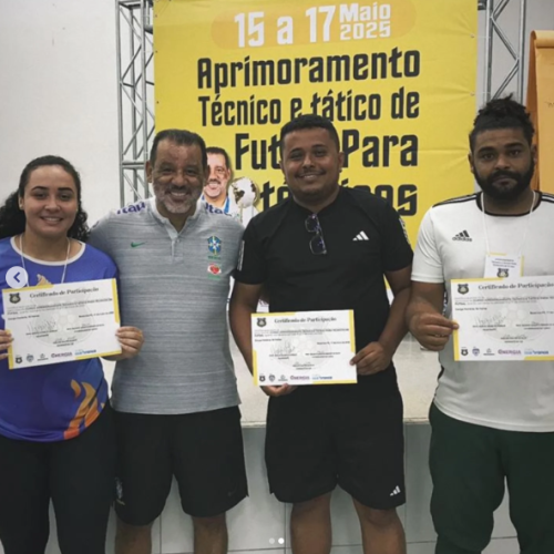 Capacitação com técnico da Seleção Brasileira fortalece o esporte em Agrestina