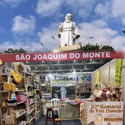 Prefeito Duguinha e o secretário de Cultura Ademir projetam São Joaquim do Monte em eventos nacionais